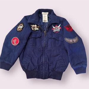 DISNEY PARKS Authentic "Soarin Around The World" Bomber Jacket